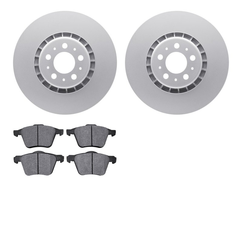 Dynamite Friction 4602-27022 Disc Brake Kit - Front