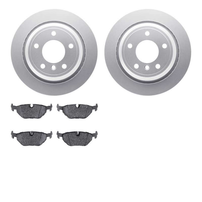 Dynamite Friction 4602-31014 Disc Brake Kit - Rear