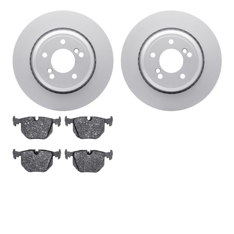 Dynamite Friction 4602-31020 Disc Brake Kit - Rear