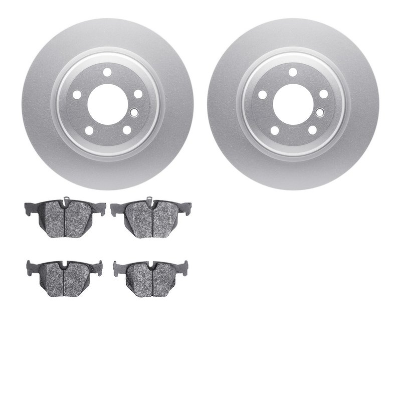 Dynamite Friction 4602-31038 Disc Brake Kit - Rear