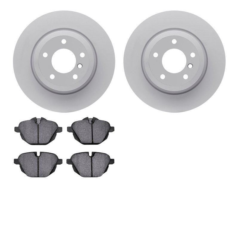 Dynamite Friction 4602-31061 Disc Brake Kit - Rear