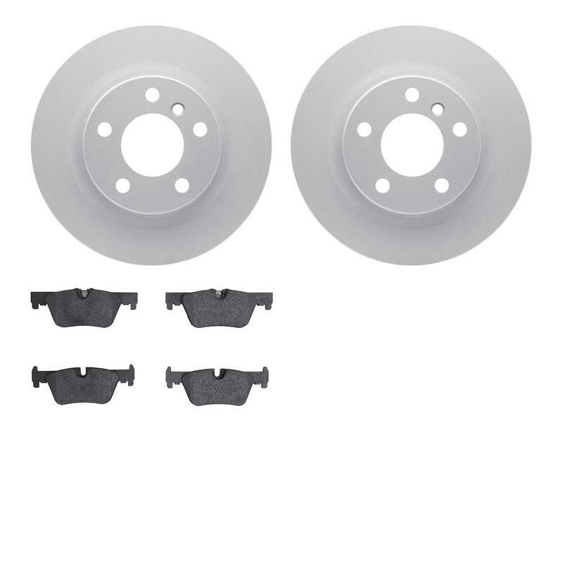 Dynamite Friction 4602-31064 Disc Brake Kit - Rear