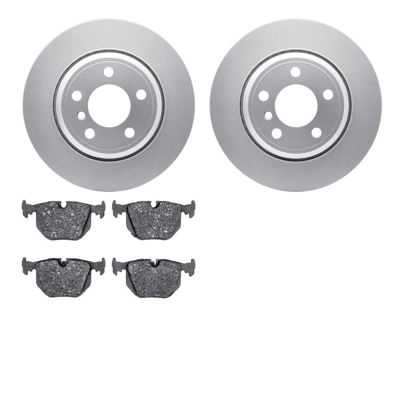 Dynamite Friction 4602-31075 Disc Brake Kit - Rear