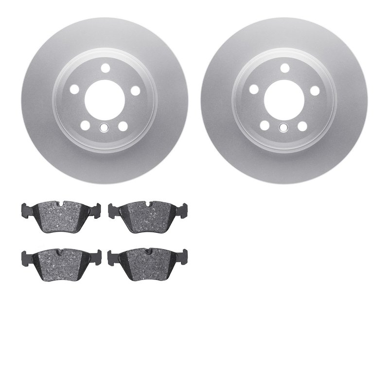 Dynamite Friction 4602-31076 Disc Brake Kit - Front