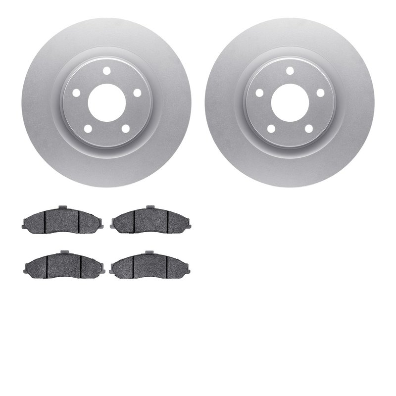 Dynamite Friction 4602-46003 Disc Brake Kit - Front