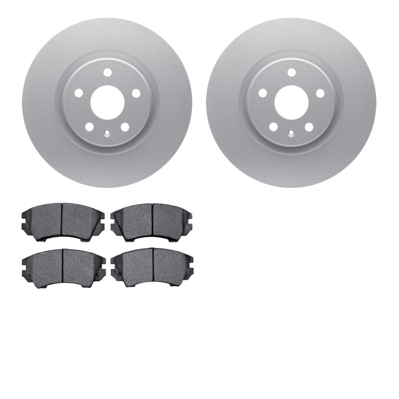 Dynamite Friction 4602-46009 Disc Brake Kit - Front