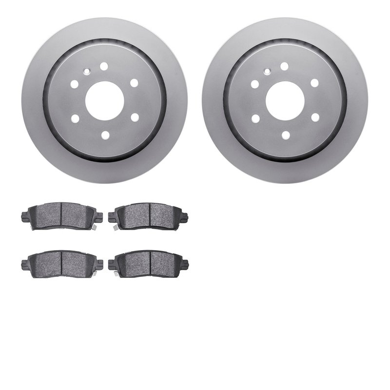 Dynamite Friction 4602-46011 Disc Brake Kit - Rear