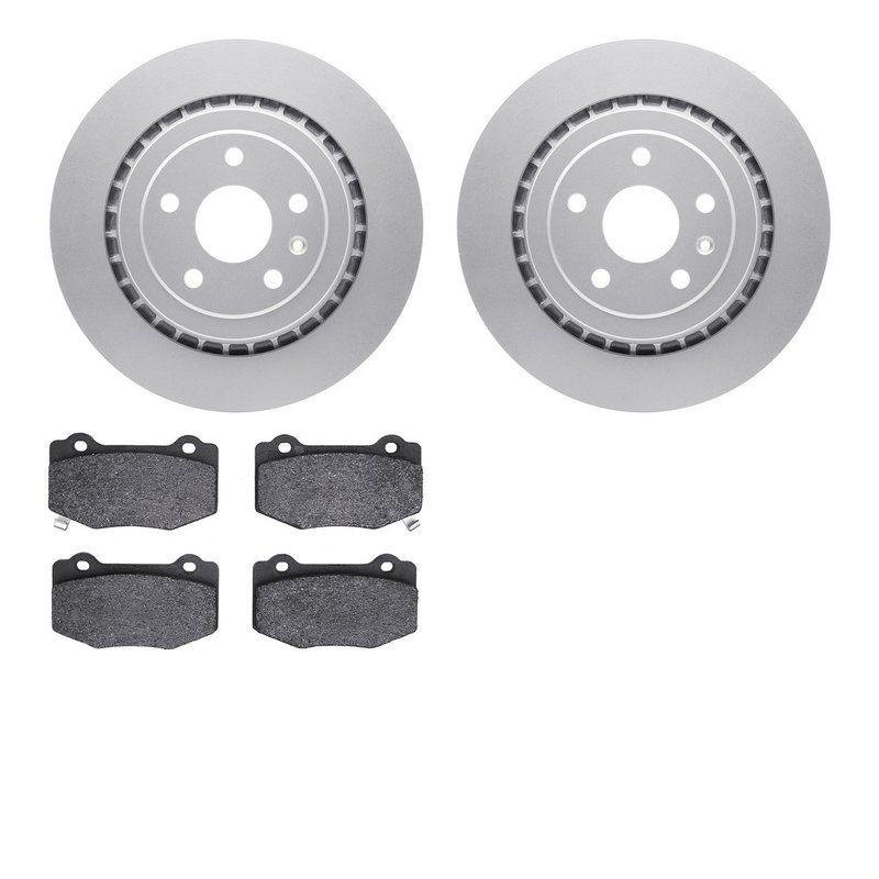Dynamite Friction 4602-47013 Disc Brake Kit - Rear
