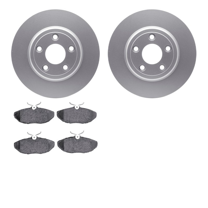 Dynamic Friction 4602-54005 Disc Brake Kit - Rear