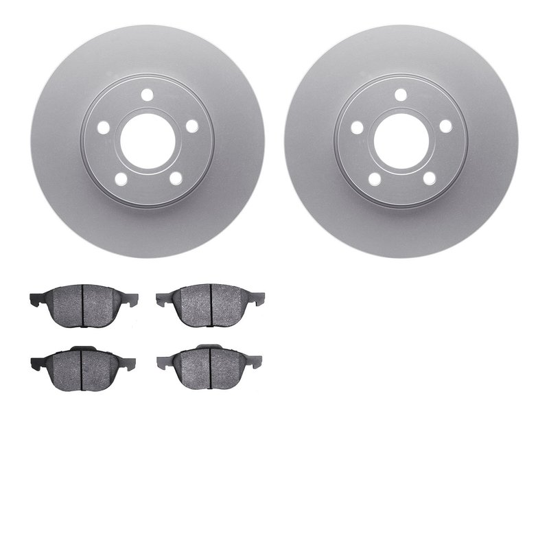 Dynamite Friction 4602-54020 Disc Brake Kit - Front