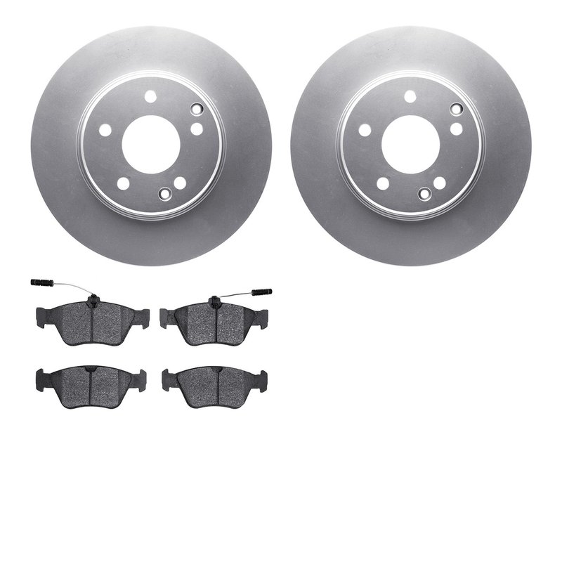 Dynamite Friction 4602-63024 Disc Brake Kit - Front