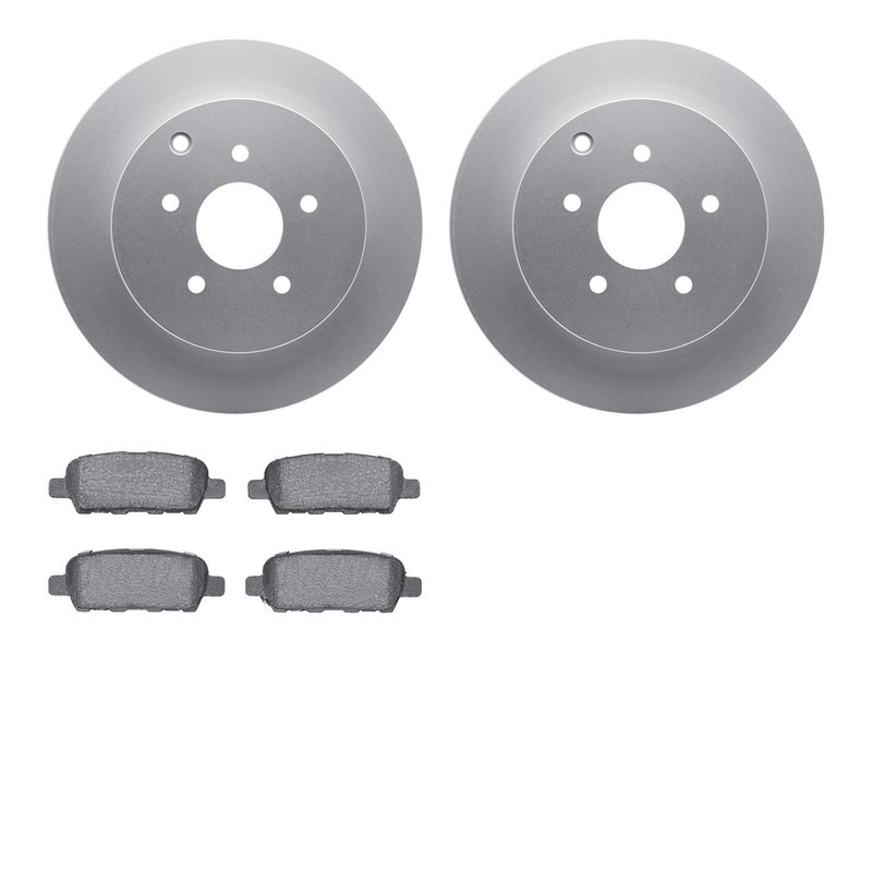 Dynamite Friction 4602-67010 Disc Brake Kit - Rear