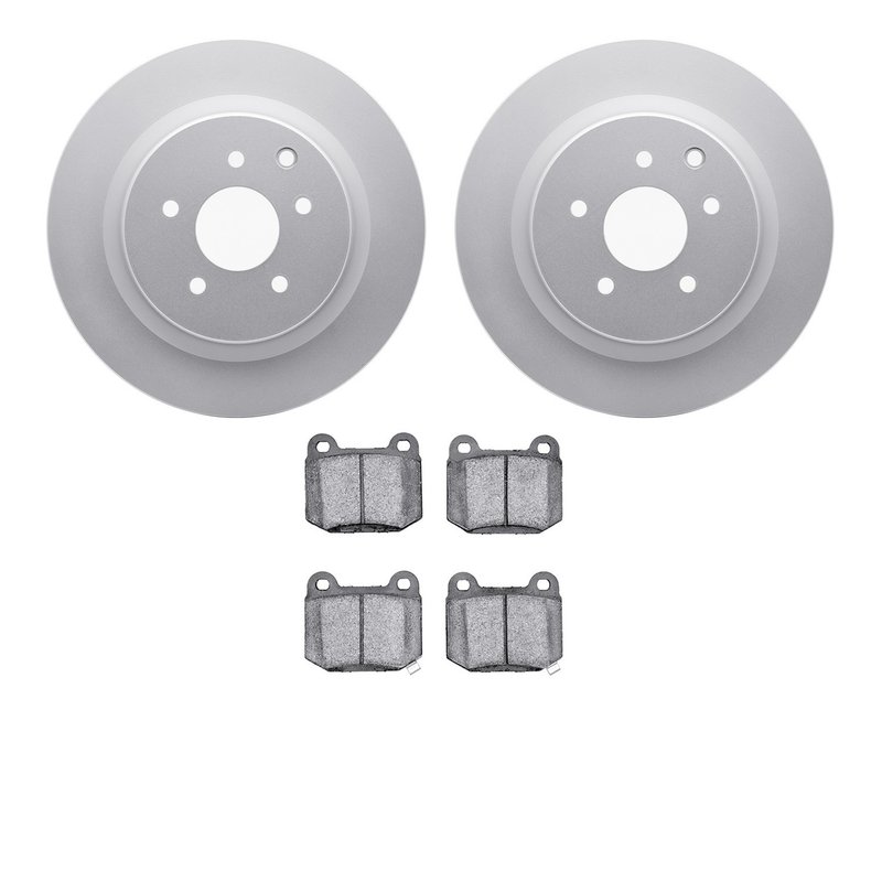 Dynamite Friction 4602-68002 Disc Brake Kit - Rear