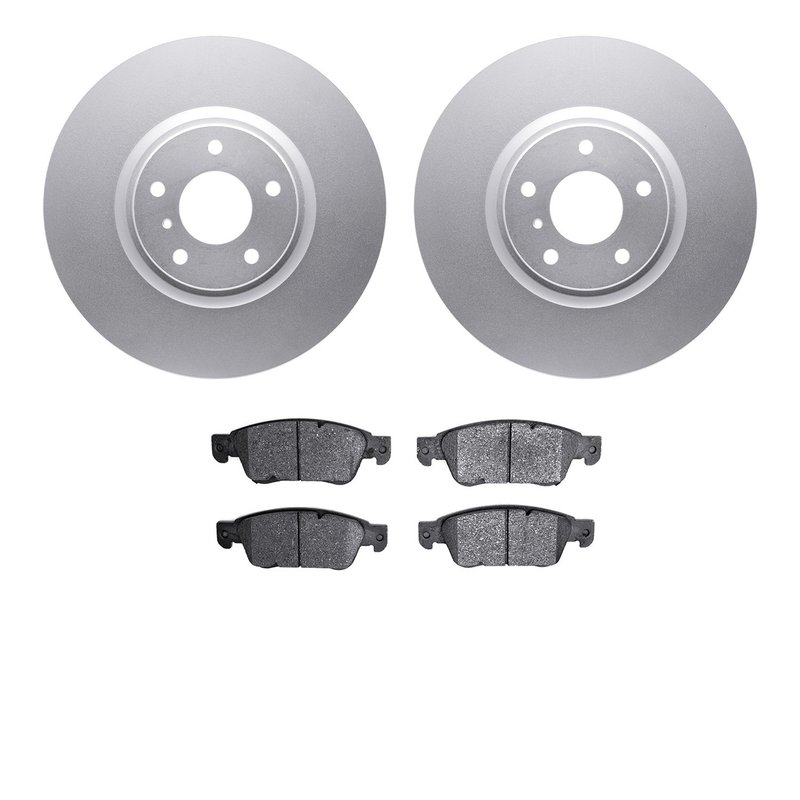Dynamite Friction 4602-68004 Disc Brake Kit - Front