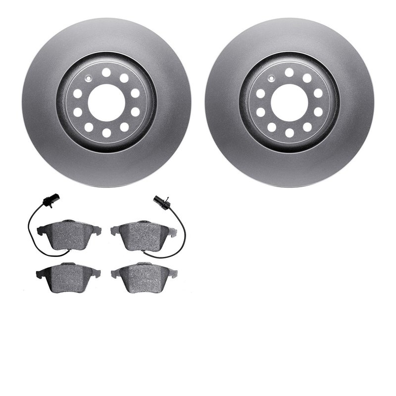 Dynamite Friction 4602-73017 Disc Brake Kit - Front