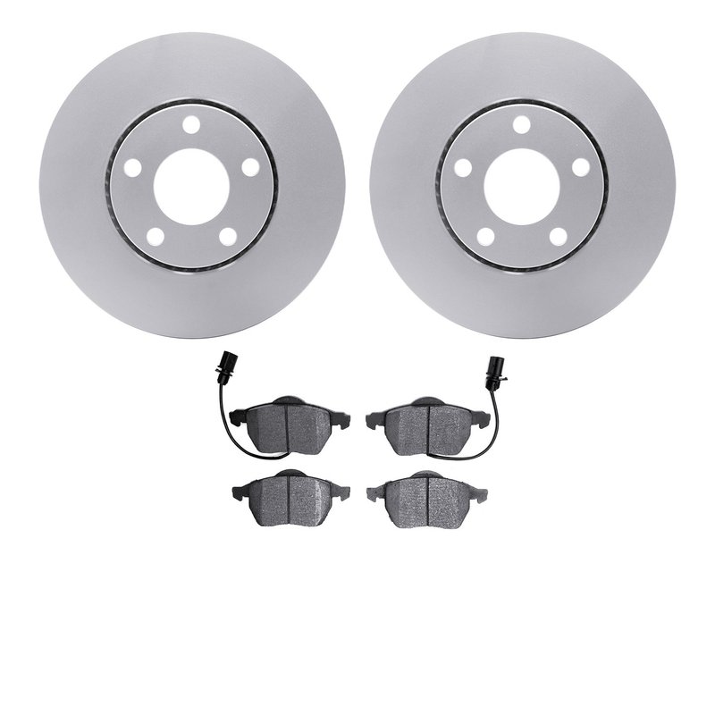 Dynamite Friction 4602-73022 Disc Brake Kit - Front