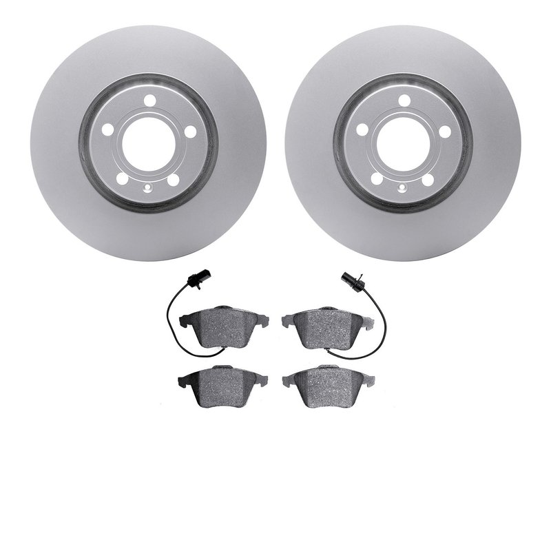 Dynamite Friction 4602-73028 Disc Brake Kit - Front