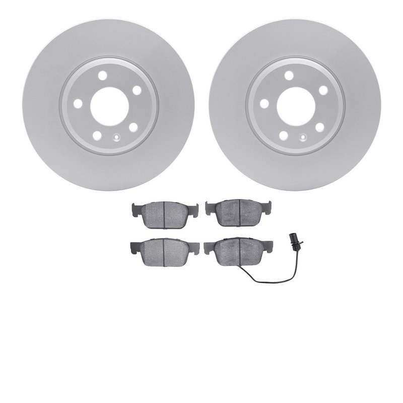 Dynamite Friction 4602-73057 Disc Brake Kit - Front