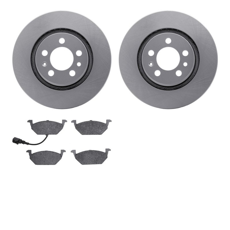 Dynamite Friction 4602-74007 Disc Brake Kit - Front