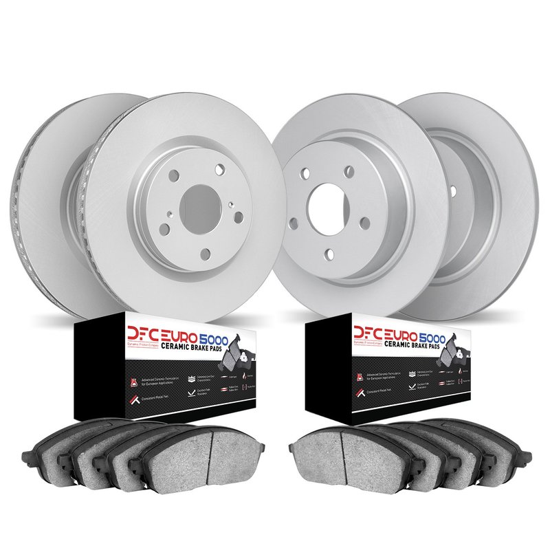 Dynamite Friction 4604-74001 Disc Brake Kit - Front and Rear