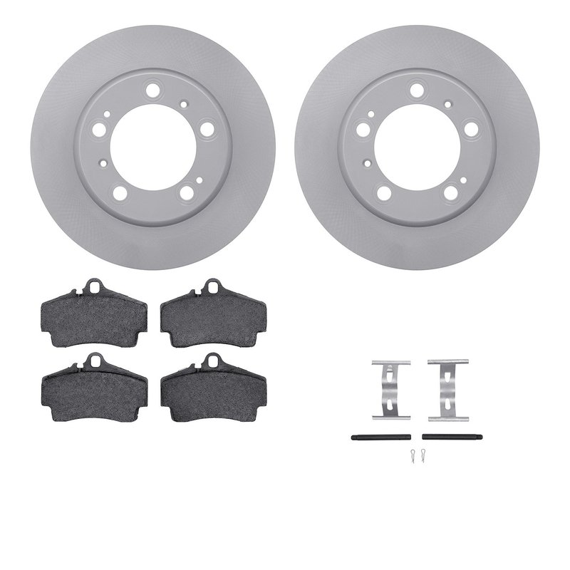 Dynamite Friction 4612-02007 Disc Brake Kit - Rear