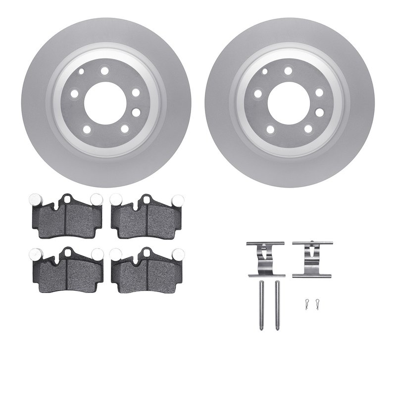 Dynamite Friction 4612-02008 Disc Brake Kit - Rear