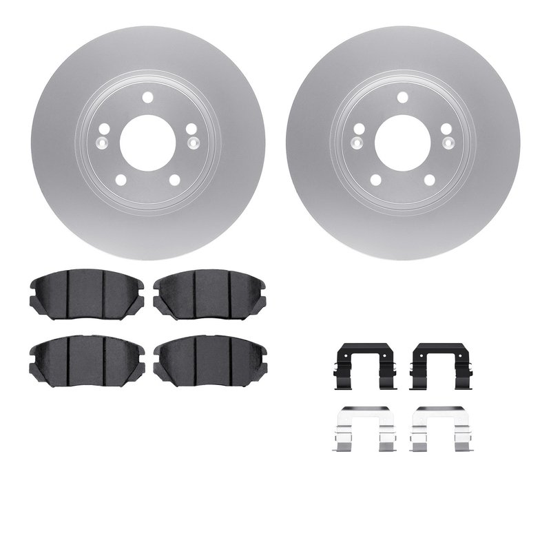 Dynamite Friction 4612-03001 Disc Brake Kit - Front