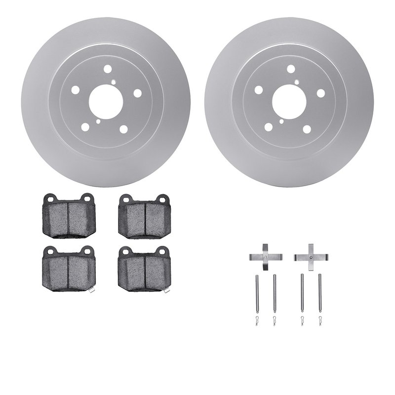 Dynamite Friction 4612-13015 Disc Brake Kit - Rear