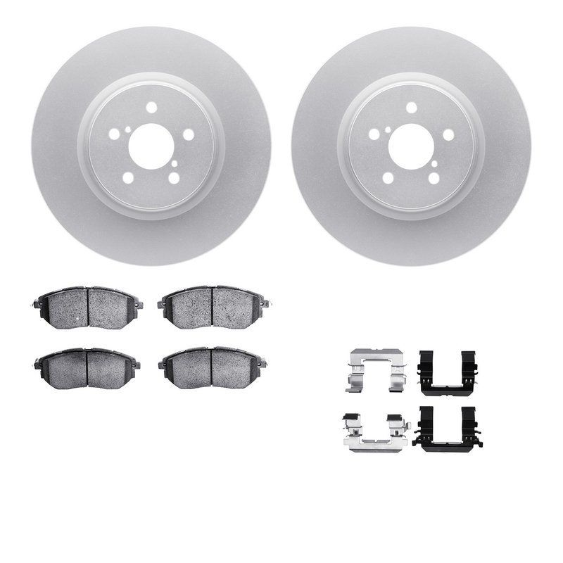 Dynamite Friction 4612-13017 Disc Brake Kit - Front