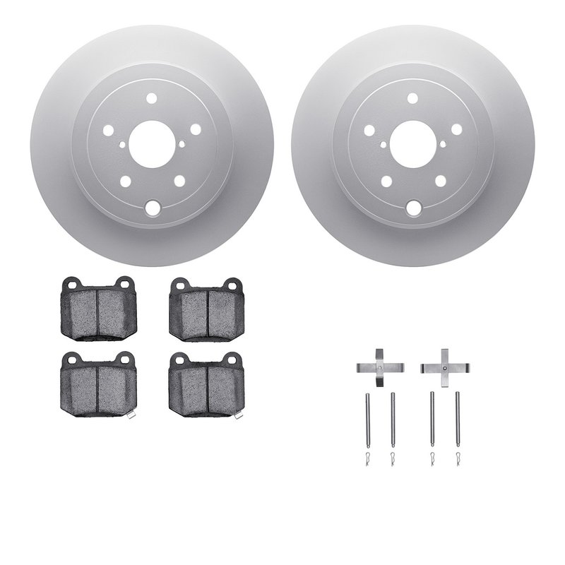 Dynamite Friction 4612-13019 Disc Brake Kit - Rear