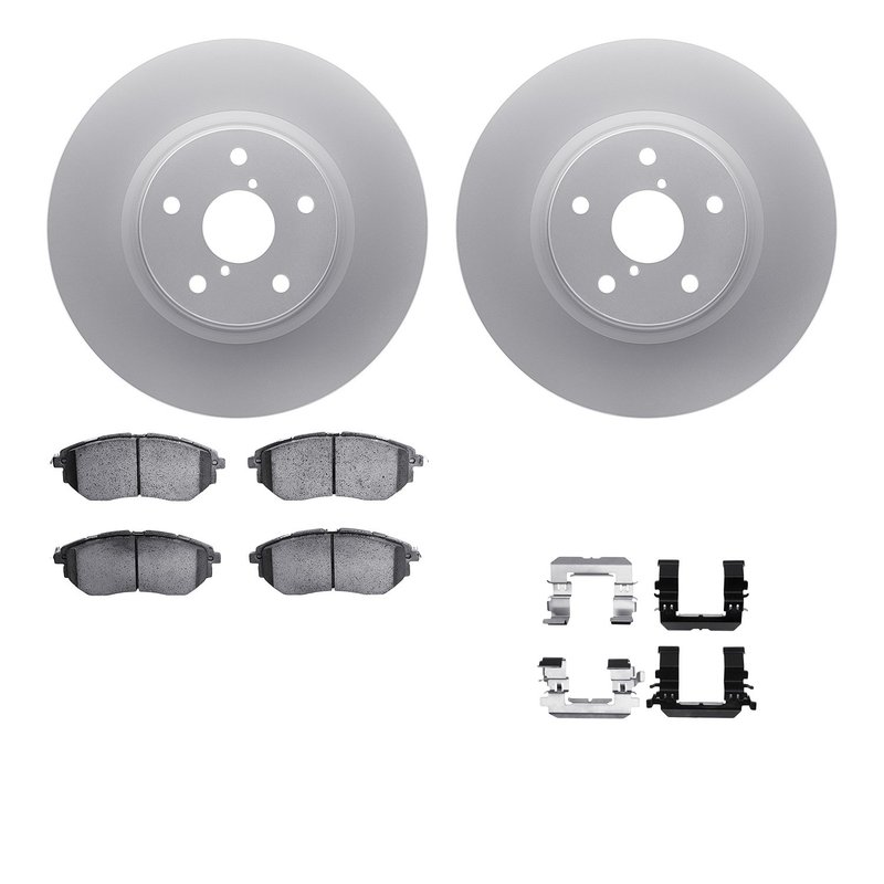 Dynamite Friction 4612-13026 Disc Brake Kit - Front