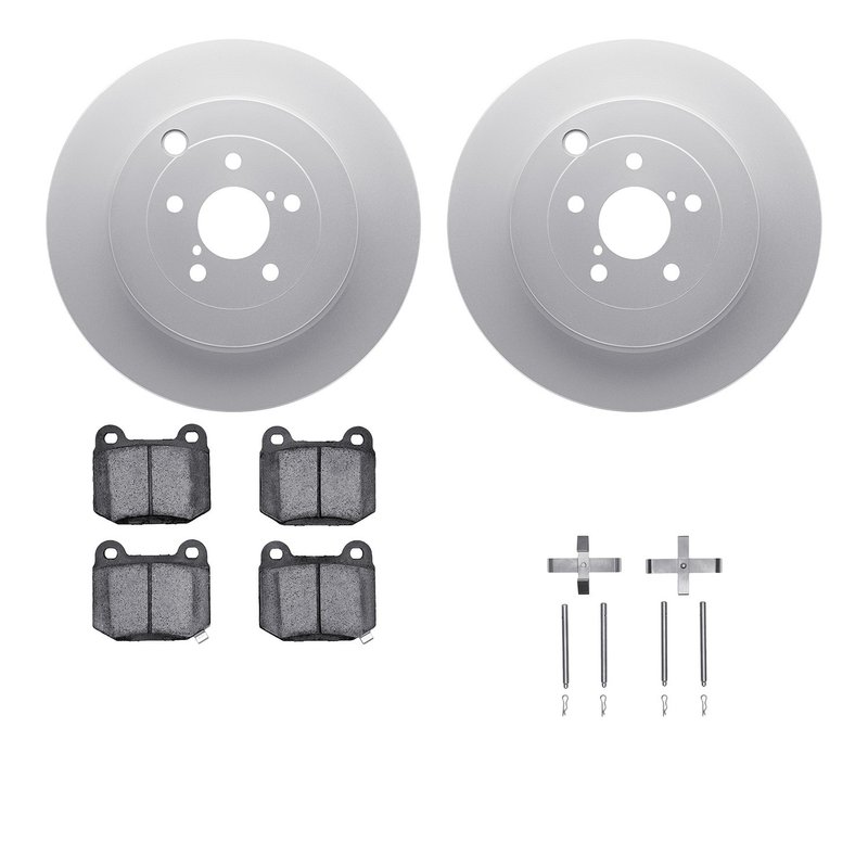 Dynamite Friction 4612-13028 Disc Brake Kit - Rear