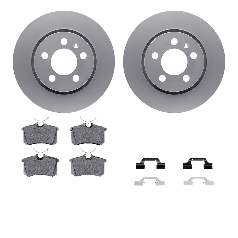 Dynamite Friction 4612-13428 Disc Brake Kit - Rear
