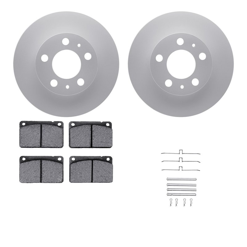 Dynamite Friction 4612-27001 Disc Brake Kit - Front