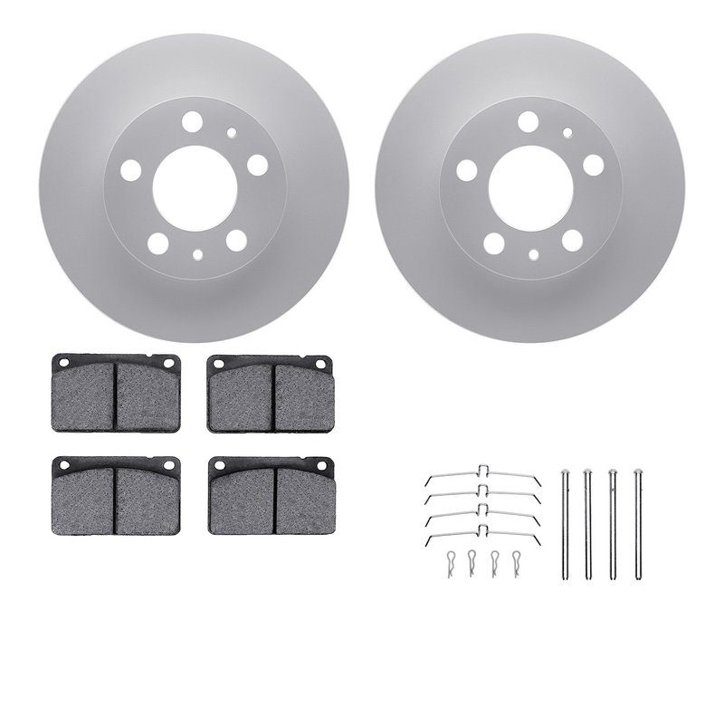 Dynamite Friction 4612-27002 Disc Brake Kit - Front