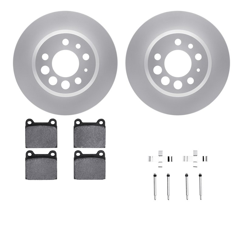 Dynamite Friction 4612-27004 Disc Brake Kit - Rear
