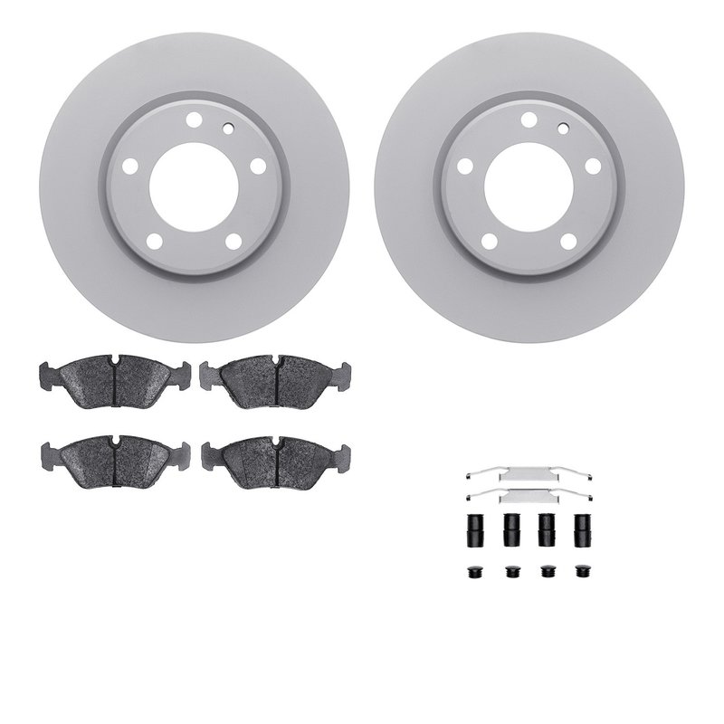 Dynamite Friction 4612-31004 Disc Brake Kit - Front