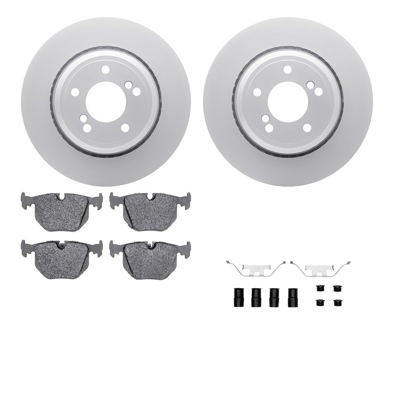 Dynamite Friction 4612-31023 Disc Brake Kit - Rear