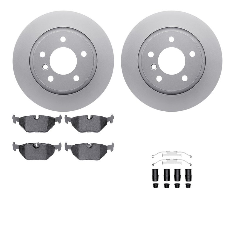 Dynamite Friction 4612-31031 Disc Brake Kit - Rear