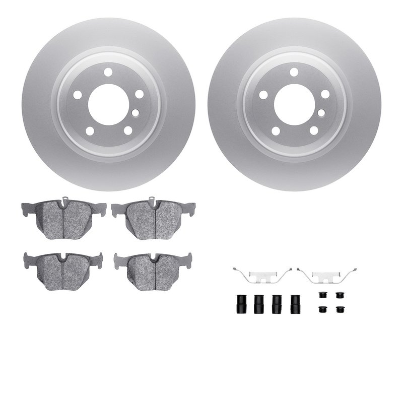 Dynamite Friction 4612-31042 Disc Brake Kit - Rear
