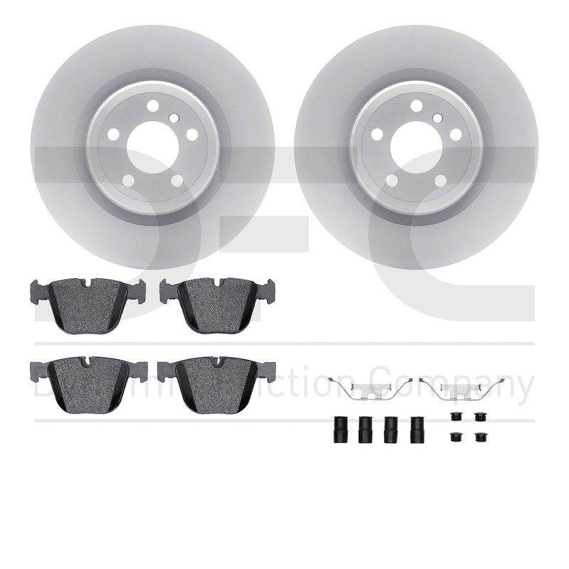 Dynamite Friction 4612-31054 Disc Brake Kit - Rear