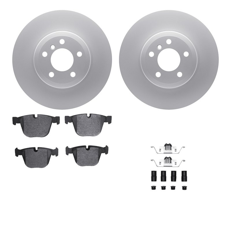 Dynamite Friction 4612-31084 Disc Brake Kit - Rear