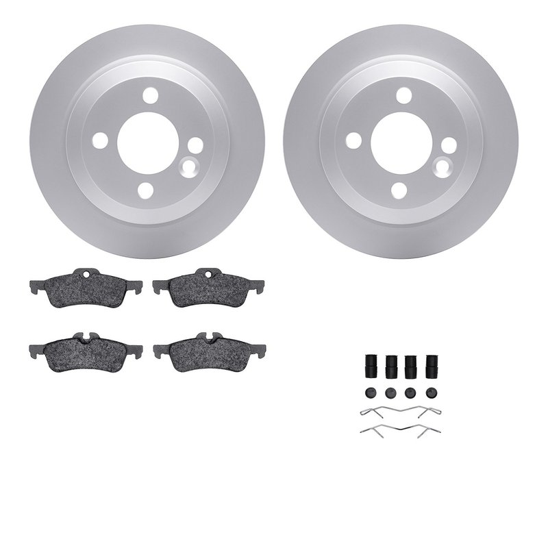 Dynamite Friction 4612-32000 Disc Brake Kit - Rear