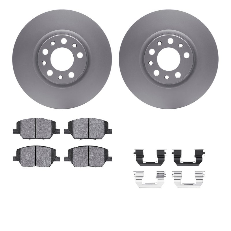 Dynamite Friction 4612-39002 Disc Brake Kit - Front