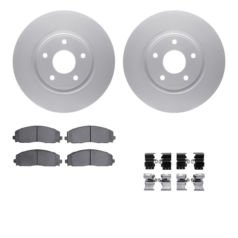 Dynamite Friction 4612-40003 Disc Brake Kit - Front