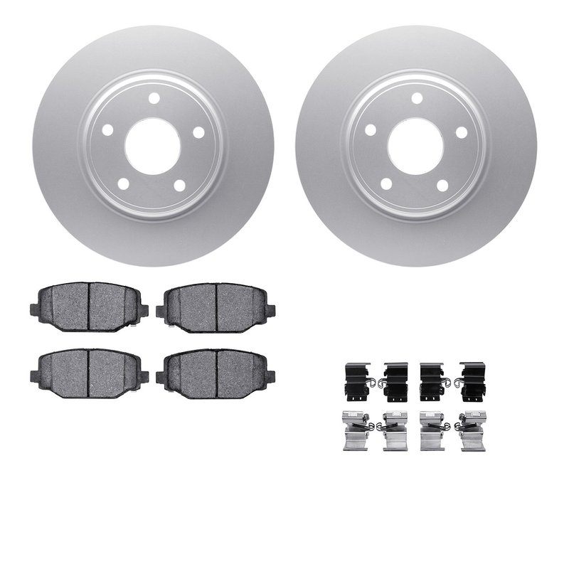Dynamite Friction 4612-40004 Disc Brake Kit - Rear