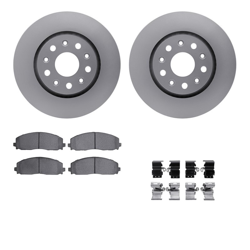 Dynamite Friction 4612-42013 Disc Brake Kit - Front