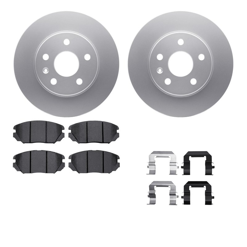 Dynamite Friction 4612-45002 Disc Brake Kit - Front