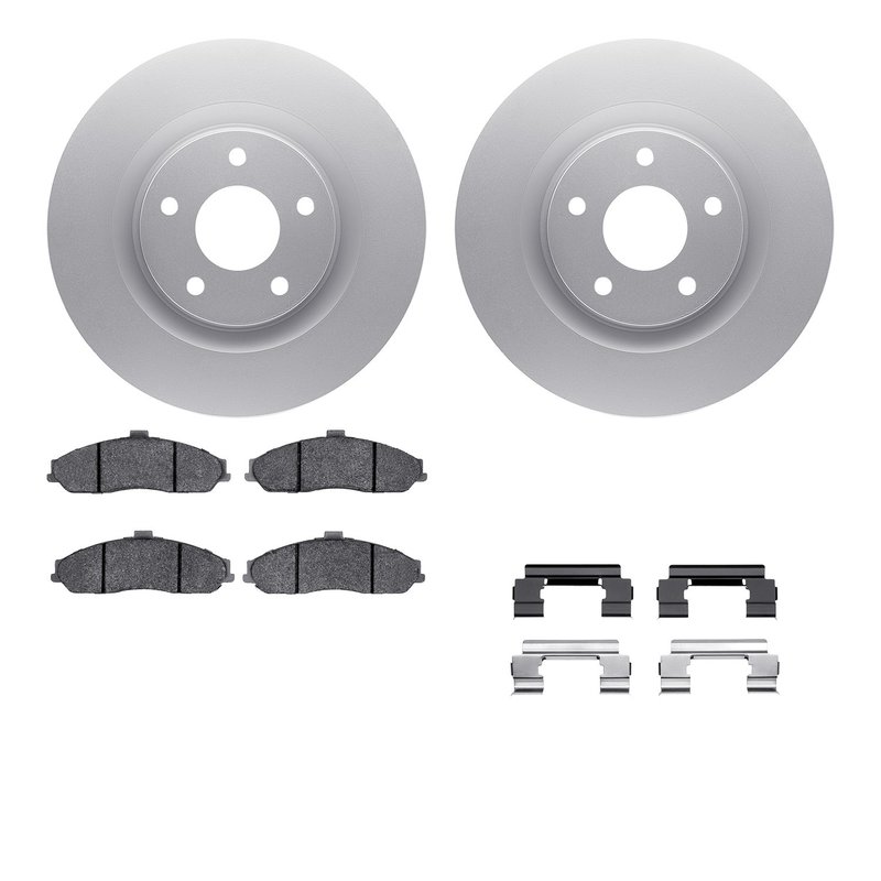 Dynamite Friction 4612-46004 Disc Brake Kit - Front