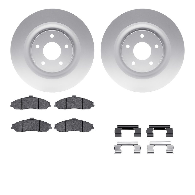 Dynamite Friction 4612-46006 Disc Brake Kit - Front